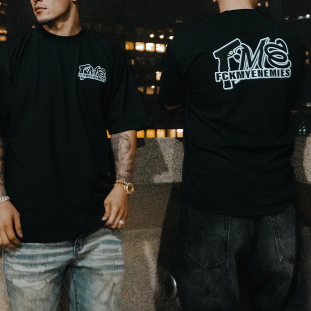 Black Short Sleeve Graphic Tee